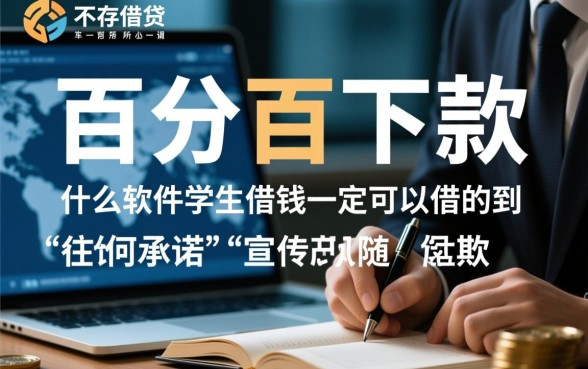 什么软件学生借钱一定可以借的到