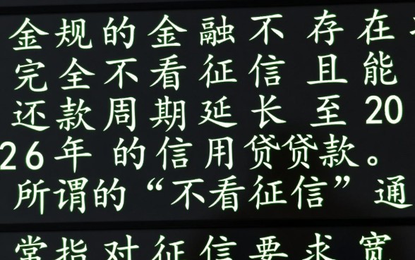 什么贷款不看征信2026年还款
