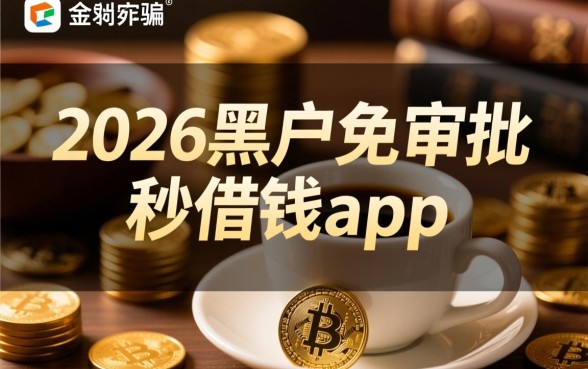 2026黑户免审批秒借钱app是真的吗