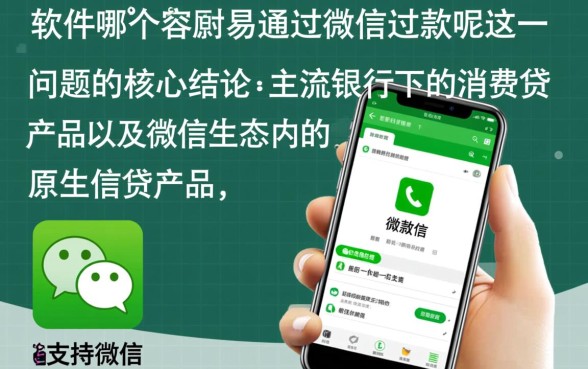 贷款软件哪个容易通过微信还款呢