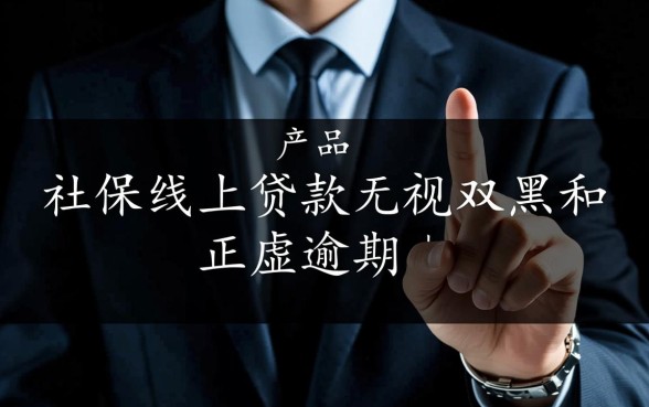 无视双黑正在逾期能下款吗