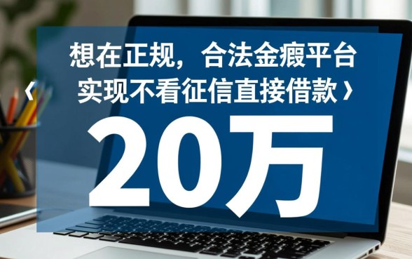 黑户借款哪里可以借20万