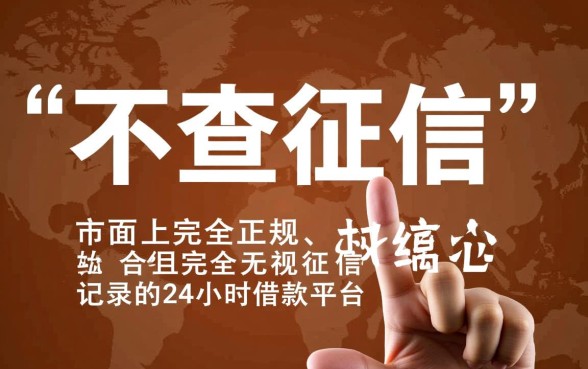 24小时借款平台不查征信有哪些