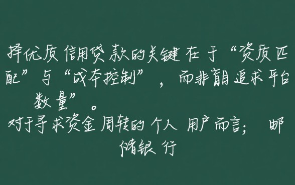 类似邮享贷的贷款平台有哪些