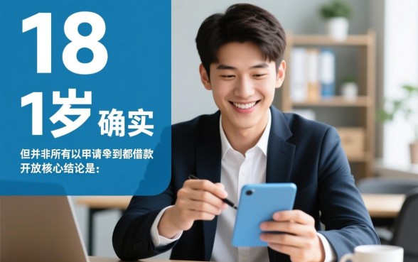 有没有好的借款平台18岁能借到