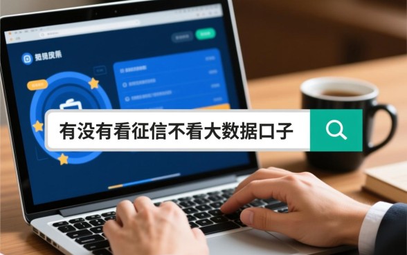 有没有不看征信不看大数据的口子