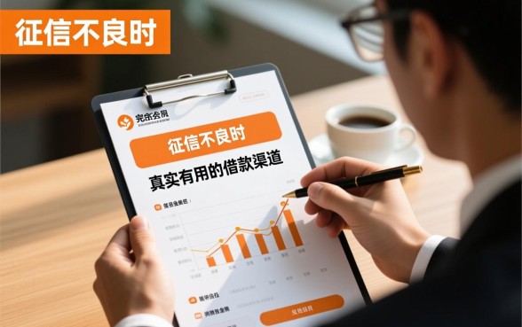 征信差怎么借钱真实有用