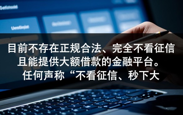 哪里可以大额借钱不看征信