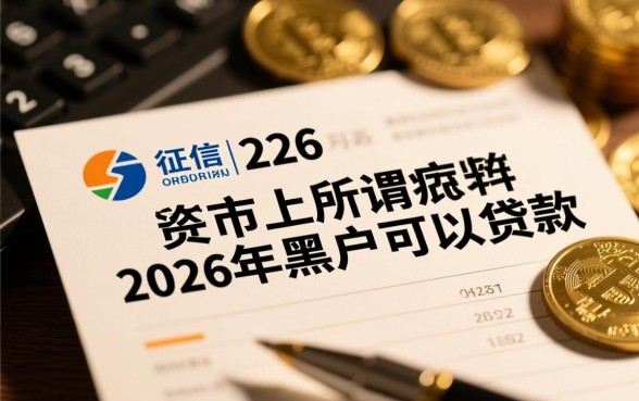 2026年黑户可以贷款的app有哪些