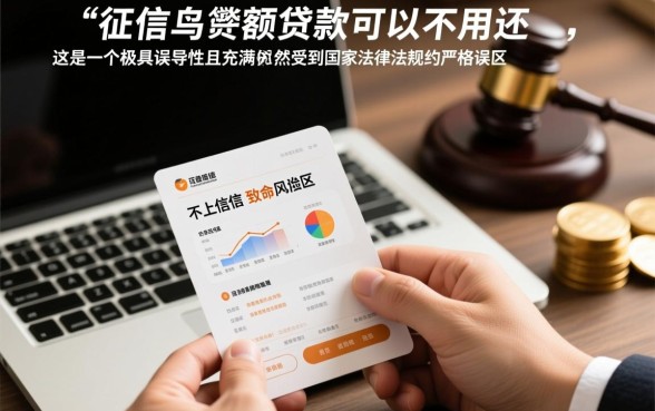 不上征信的大额贷款可以不用还的