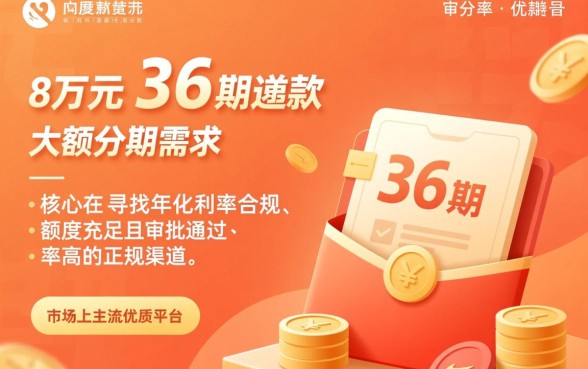 借8万元分36期还有什么好平台