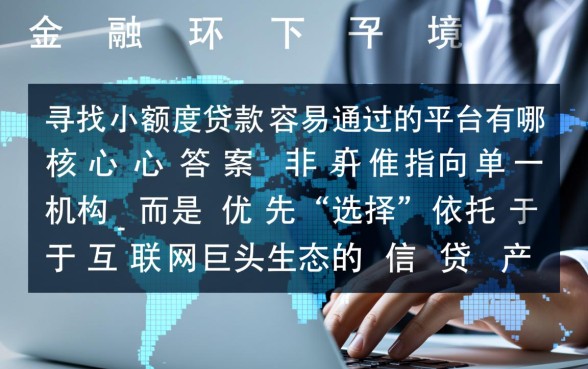 小额贷款容易通过的平台有哪些