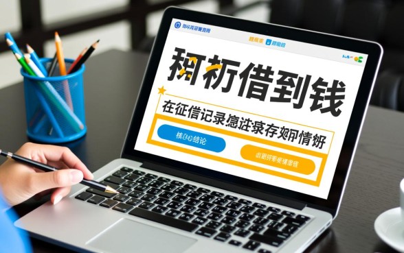 征信不好在哪借钱可以立刻借到钱