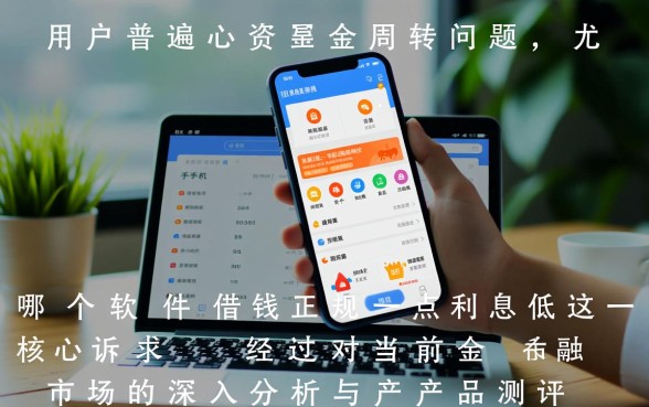 手机哪个软件借钱正规一点利息低