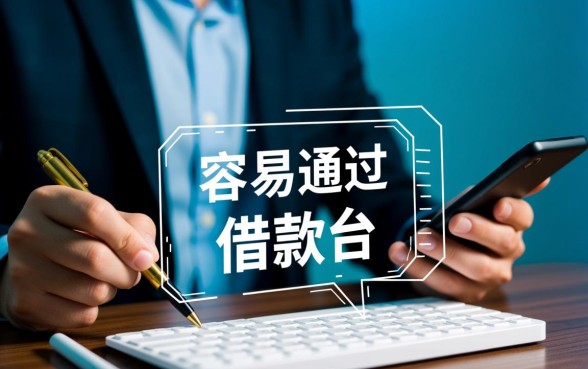 网上比较容易通过借款平台的软件有哪些