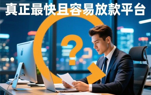 最快最容易放款的网贷有哪些平台