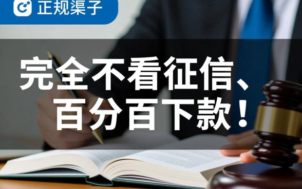 哪个能下款快还不看征信的平台