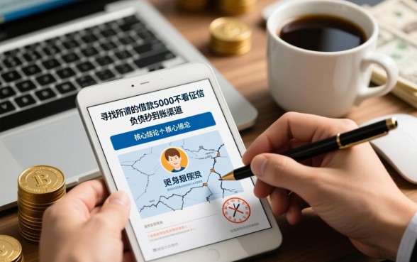 借款5000不看征信能秒到账吗