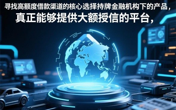 额度比较大的网贷平台有哪些软件