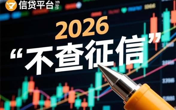 2026不查征信就能下款的平台有哪些