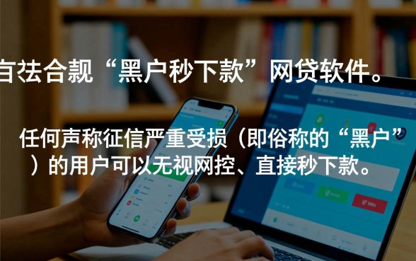 黑户可以秒下款的网贷软件有哪些