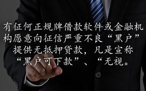 哪个借款软件黑户可以借的到钱呢