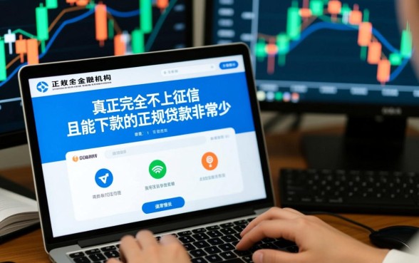 什么贷款不上征信报告可以下款呢