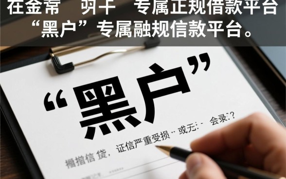 黑户门槛低的正规借款平台有哪些