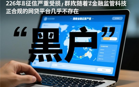 2026年黑户网贷有哪些平台