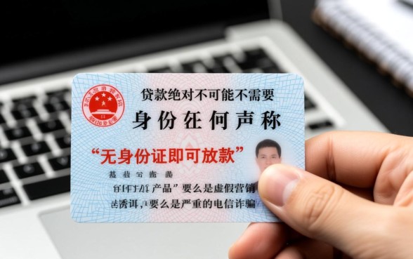 不需要身份证的贷款到底能不能贷