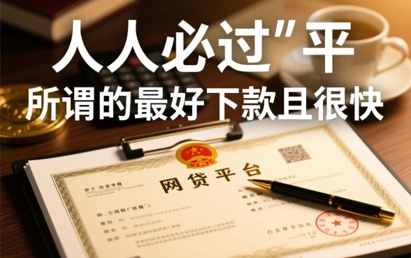 哪个网贷平台最好下款而且很快