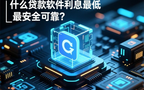 什么贷款软件利息最低最安全可靠