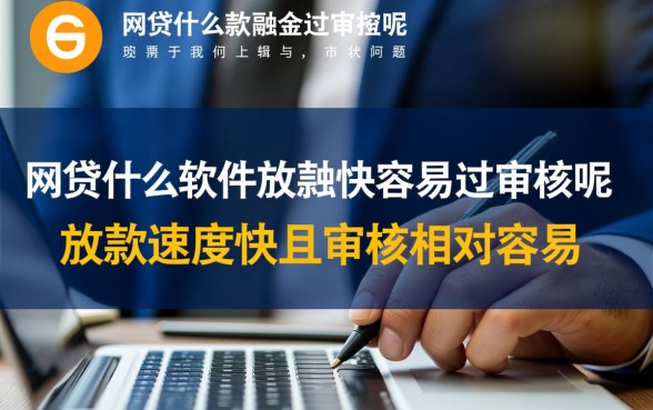 网贷什么软件放款快容易过审核呢