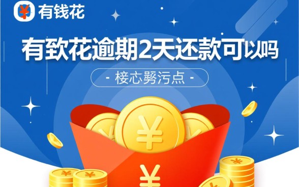 有钱花逾期2天还款可以吗怎么办