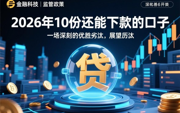 2026年10月还能下款的口子有哪些