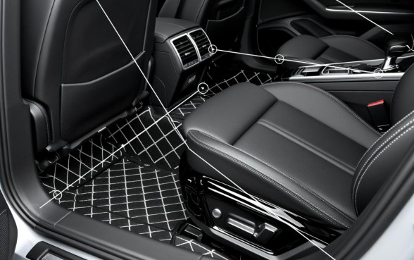 新迈腾座椅下是不是有隔开的口子