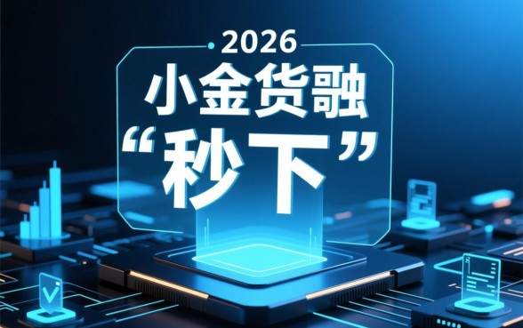 2026贷款秒下1000的口子有哪些