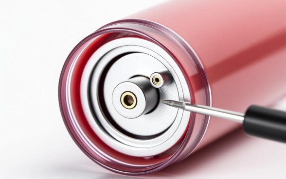 圆形唇膏怎么打开底部