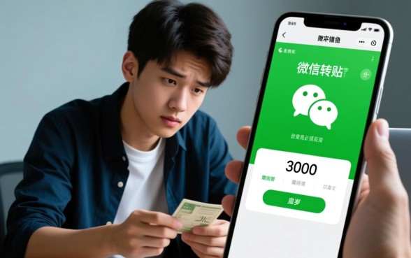 18岁借钱应急3000微信转账哪里能借