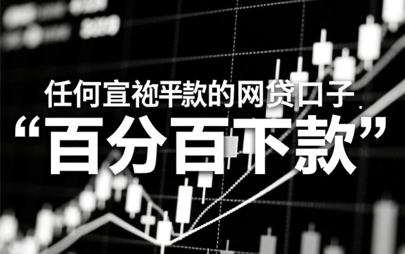 无视黑白必下款的网贷口子有哪些