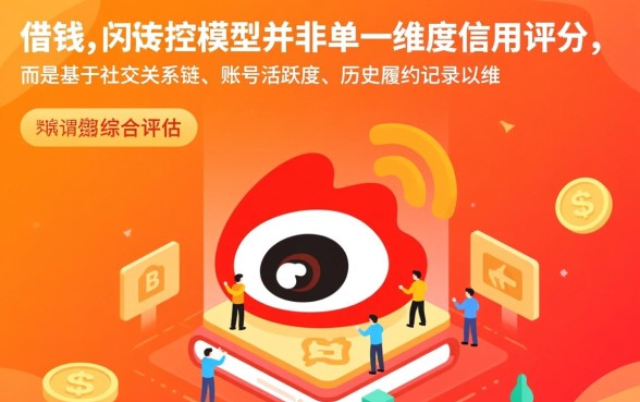 综合评分不足居然下款了微博借钱