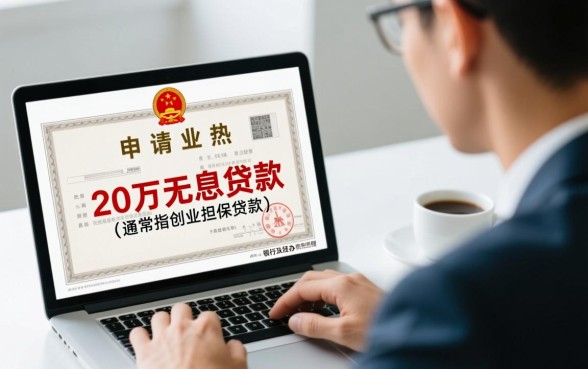 营业执照20万无息贷款查征信吗