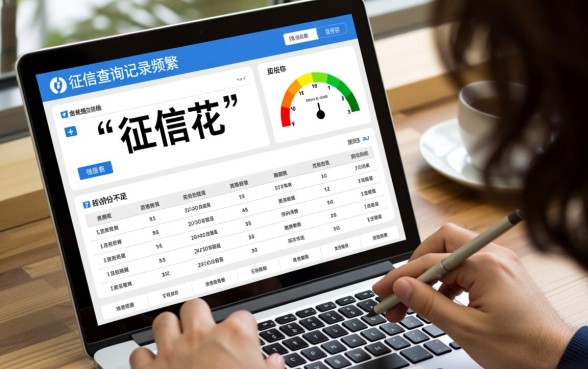 征信花综合评分不足可以下的网贷