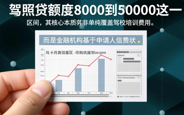 驾照贷额度8000到50000