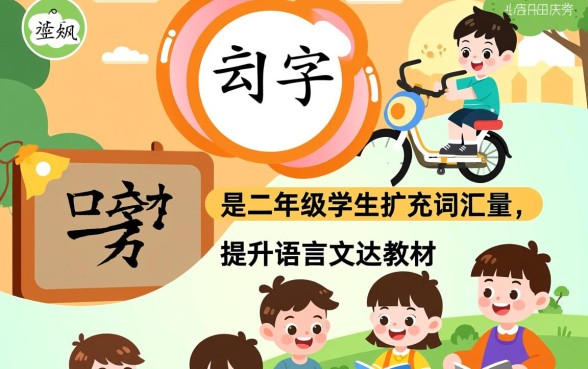 二年级下册带口子的字怎么组词造句