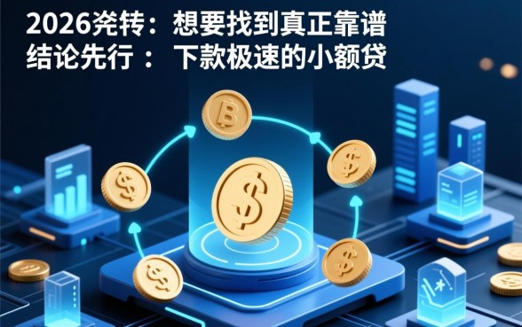 2026靠谱下款超快的小额口子有哪些