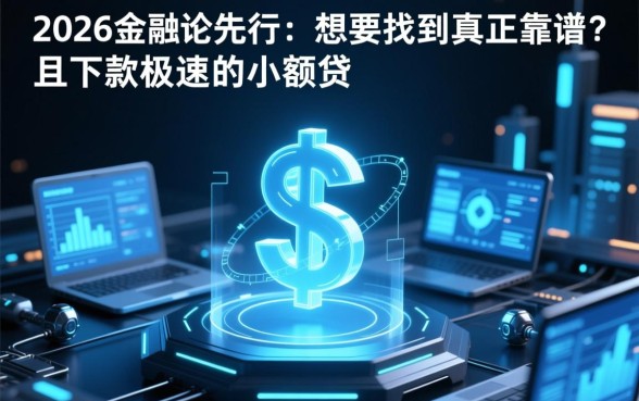 2026靠谱下款超快的小额口子有哪些