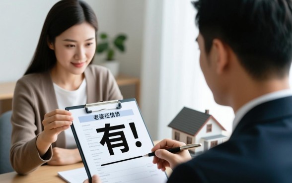 老婆征信黑花了老公买房有影响吗