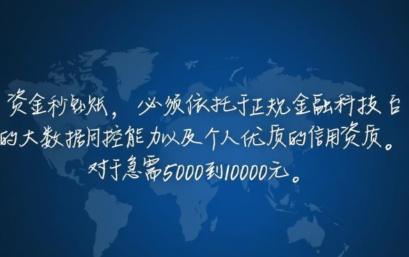 秒下5000到10000的口子有哪些