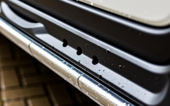 车门下边的三个小口子是什么标志